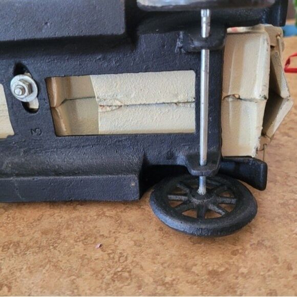 Vintage Coca Cola Cast Wagon delivery truck vtg antique retro red bottles wheels - Picture 11 of 16